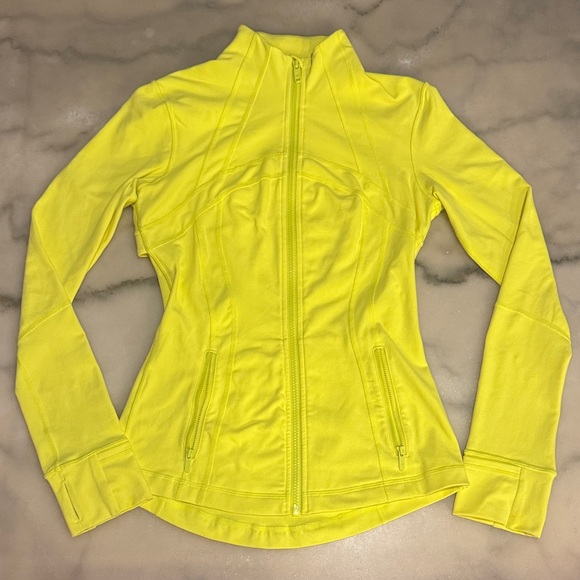 Lululemon Define Jacket - Neon Yellow - Picture 1 of 8
